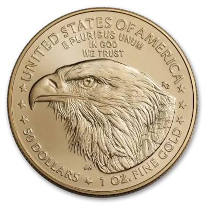 1 oz American Gold Eagle Coin BU - Random Year
