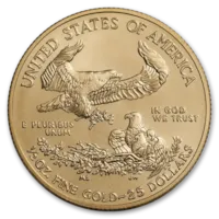 1/2 oz American Gold Eagle Coin BU - Random Year