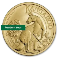 1 oz Australian Gold Kangaroo Coin BU - Random Year