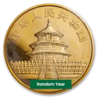 1 oz Chinese Gold Panda Coin BU - Random Year