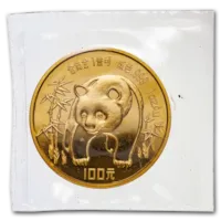 1 oz Chinese Gold Panda Coin BU - Random Year