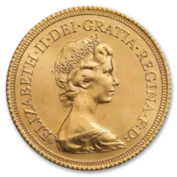 British Gold Sovereign Coin Average Circulated - Random Year