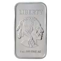1 oz Silver Bar - Random Design