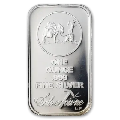 1 oz Silver Bar - Random Design