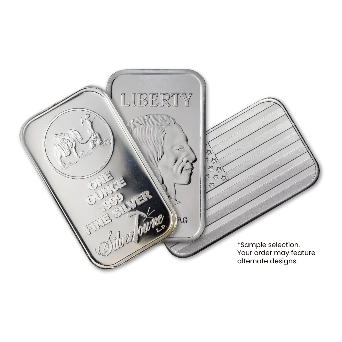  1 Ounce Silver Bars .999 Pure