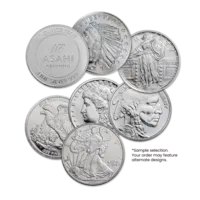 1 oz Silver Round - Random Design