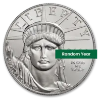 1 oz American Platinum Eagle Coin BU - Random Year