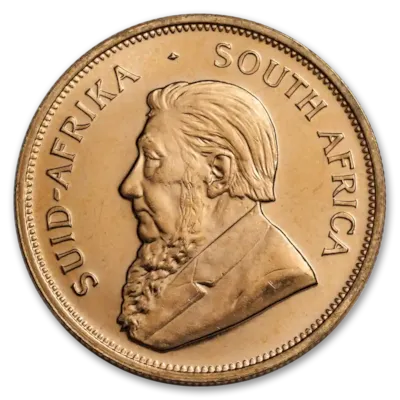 1 oz South African Gold Krugerrand Coin BU - Random Year