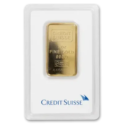 1 oz Gold Bar - Random Design w/ Assay Card