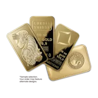 10 oz Gold Bar - Random Design