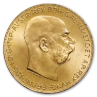 Austrian 100 Coronas Gold Coin BU - Random Year