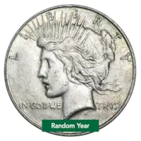 1922-1925 Peace Silver Dollar VG-XF (Random Year)