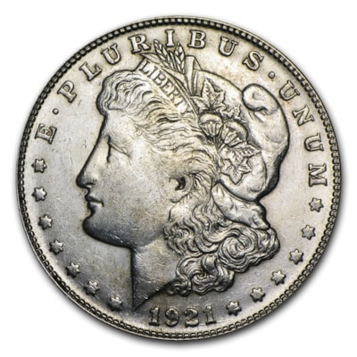1878-1904 Morgan Silver Dollar AU (Random Year)