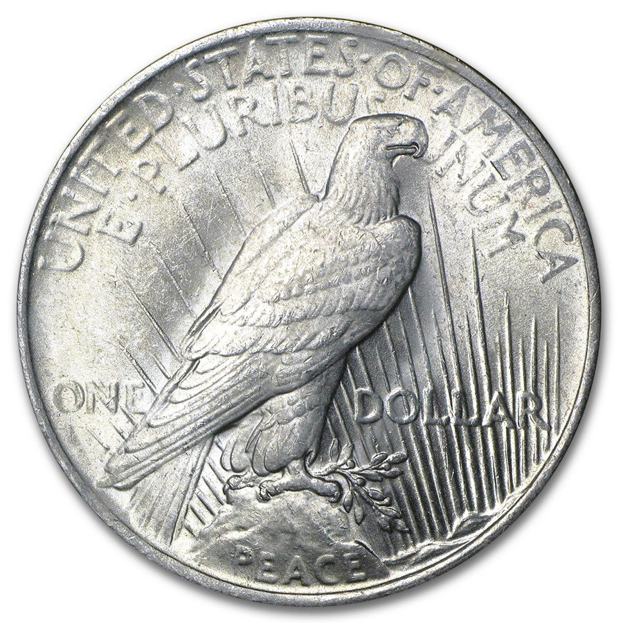 その他 Catalogue of World SilverCrowns1800-1945 Buy 1922-1925 Peace Silver Dollar BU | Bullion.com