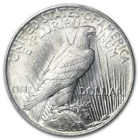 1922-1925 Peace Silver Dollar BU (Random Year)