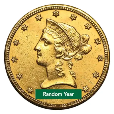 $10 Liberty Gold Eagle - Cleaned