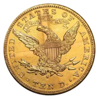 $10 Liberty Gold Eagle - Cleaned