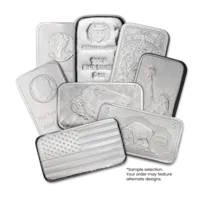 5 oz Silver Bar - Random Design