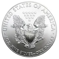 1 oz American Silver Eagle Coin BU - Random Year