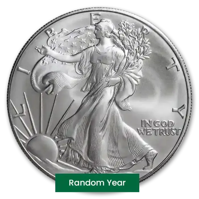 Buy 1 oz American Silver Eagle Coin BU Bullion Bullion