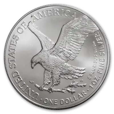 1 oz American Silver Eagle Coin BU - Random Year