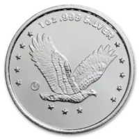 1 oz Silver Standing Liberty Round