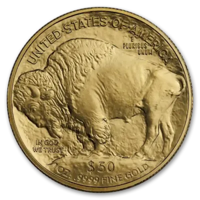 1 oz American Gold Buffalo Coin BU - Random Year