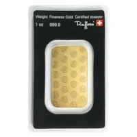 1 oz Gold Argor-Heraeus Bar w/ Assay Card