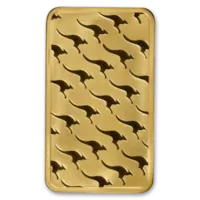 1 oz Gold The Perth Mint Bar w/ Assay Card