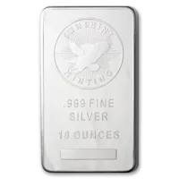 10 oz Silver Sunshine Mint Bar
