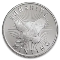 1 oz Silver Sunshine Mint Round