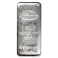 1 Kilo Silver Bar - Random Design