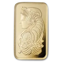1 oz Gold PAMP Suisse Lady Fortuna Veriscan® Bar w/ Assay