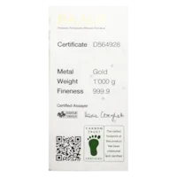 10 oz Gold PAMP Suisse Lady Fortuna Veriscan® Bar w/ Assay