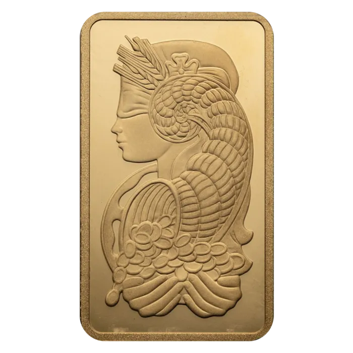 Buy 10 oz Gold PAMP Suisse Lady Fortuna Bar | Bullion.com