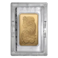 10 oz Gold PAMP Suisse Lady Fortuna Veriscan® Bar w/ Assay
