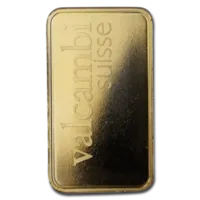 100 gram Gold Valcambi Bar w/ Assay Card