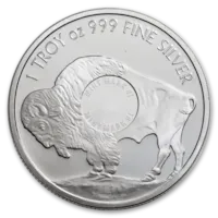 1 oz Silver Sunshine Buffalo Round (Mint Mark SI™)