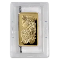 5 oz Gold PAMP Suisse Lady Fortuna Veriscan® Bar w/ Assay