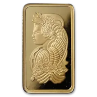 100 gram Gold PAMP Suisse Lady Fortuna Veriscan® Bar w/ Assay