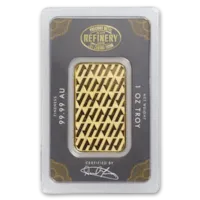 1 oz Gold Asahi Bar w/ Assay Card