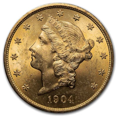 $20 Liberty Gold Double Eagle BU - Random Year