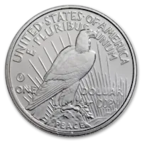 1 oz Silver Peace Dollar Round