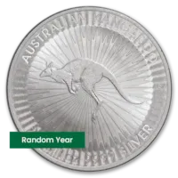 1 oz Australian Silver Kangaroo Coin BU - Random Year