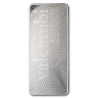 1000 gram Platinum Valcambi Bar w/ Assay Card