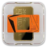 10 oz Gold Valcambi Bar w/ Assay Card