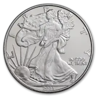 1 oz Silver American Eagle Design Round