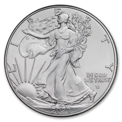 2023 1 oz American Silver Eagle Coin BU