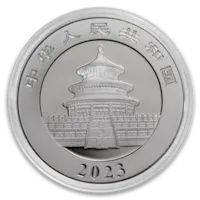 2023 30 gram Chinese Silver Panda Coin BU