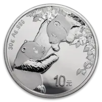 2023 30 gram Chinese Silver Panda Coin BU